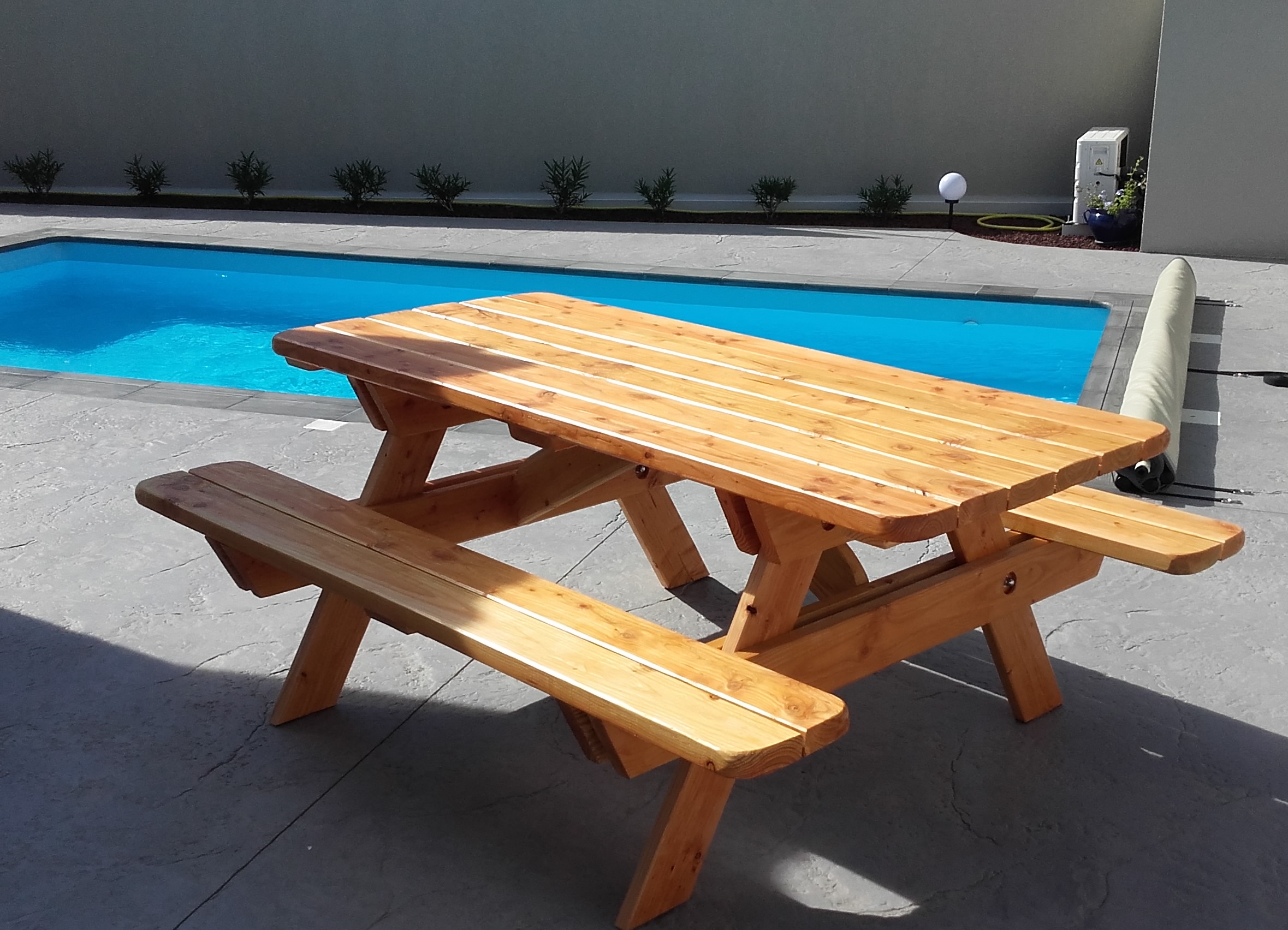 Mobilier de jardin en bois
